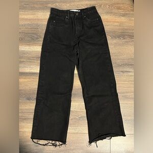 Urban Planet - Refuge denim black baggy jeans size 01 / 25 women